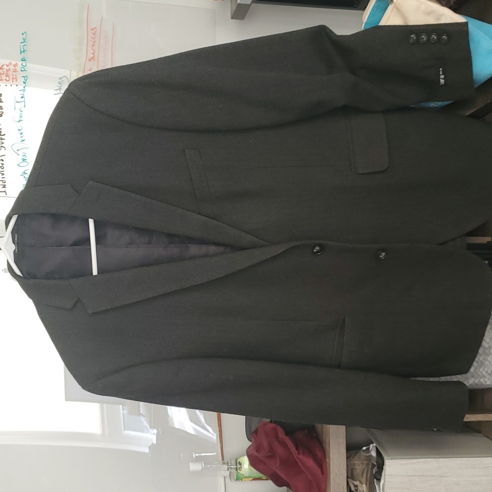 Bar slim fit blazer green 44R